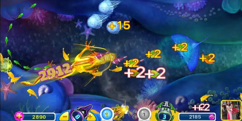 Bắn cá BL555 4 Kiếm giải thưởng khủng cùng bắn cá Jackpot