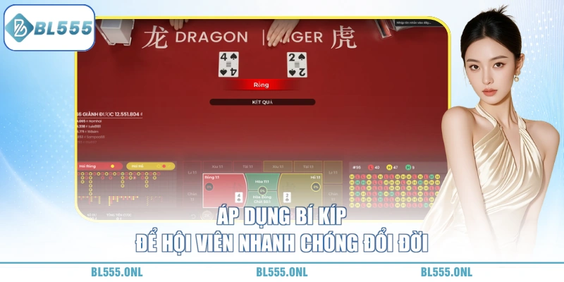 Rồng Hổ BL555 - Lật Bài Chớp Nhoáng, Gom Tiền Xứng Đáng 6 trở thành tỷ phú khi chơi Rồng hổ BL555